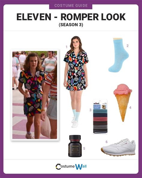 eleven halloween costume season 3|eleven romper halloween costumes.